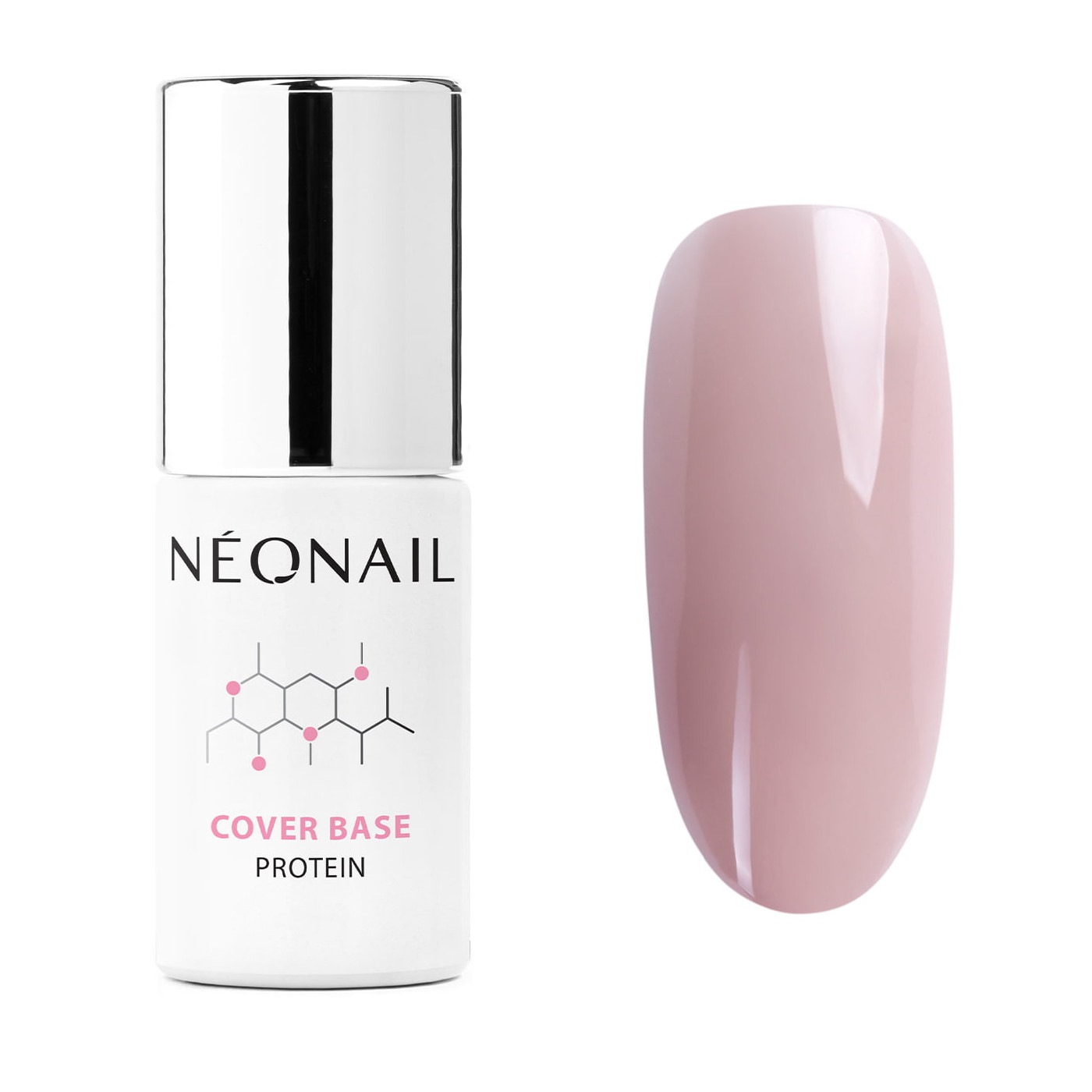 Gellak 7,2 ml - Cover Base Protein Soft Nude