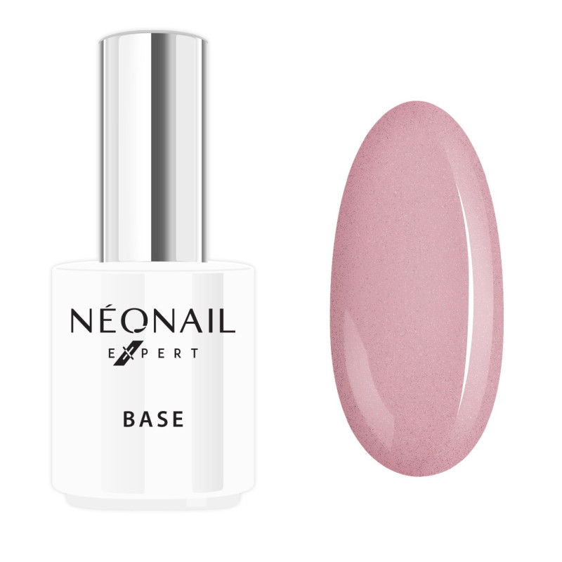 UV Gel lak NEONAIL Expert 15 ml – Revital Base Fiber Blinking Cover Pink