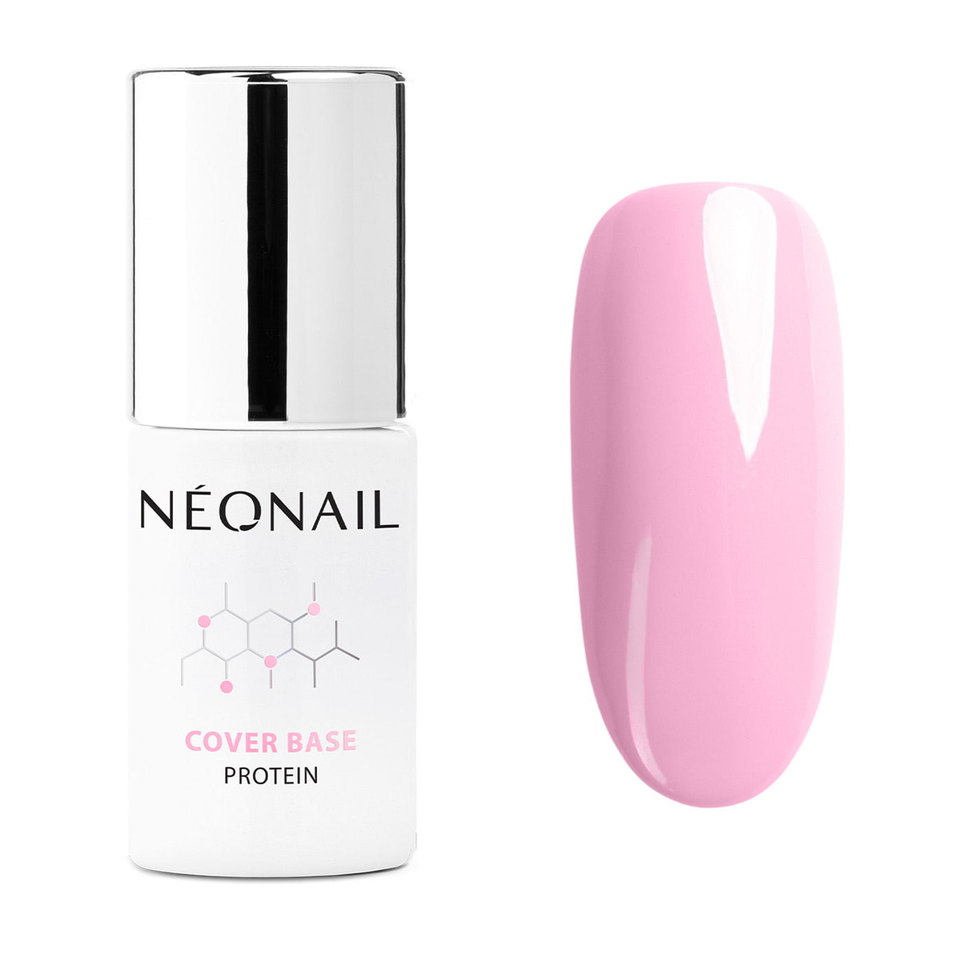 Gellak 7,2 ml - Cover Base Protein Pastel Rose