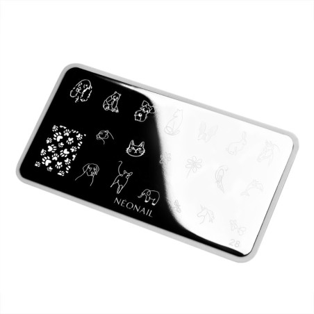Stamping plate 28
