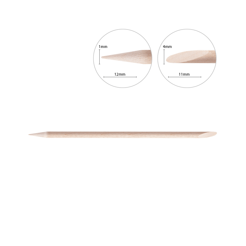 Houten manicurestick 10 st.