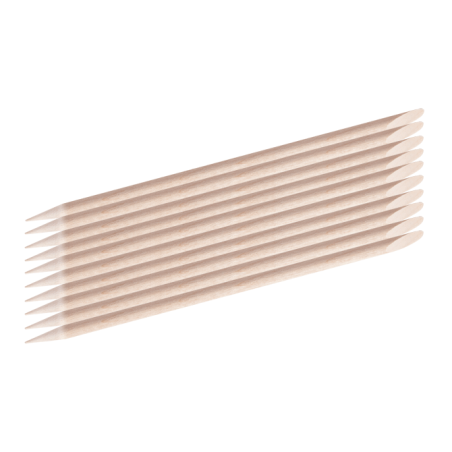 Houten manicurestick 10 st.