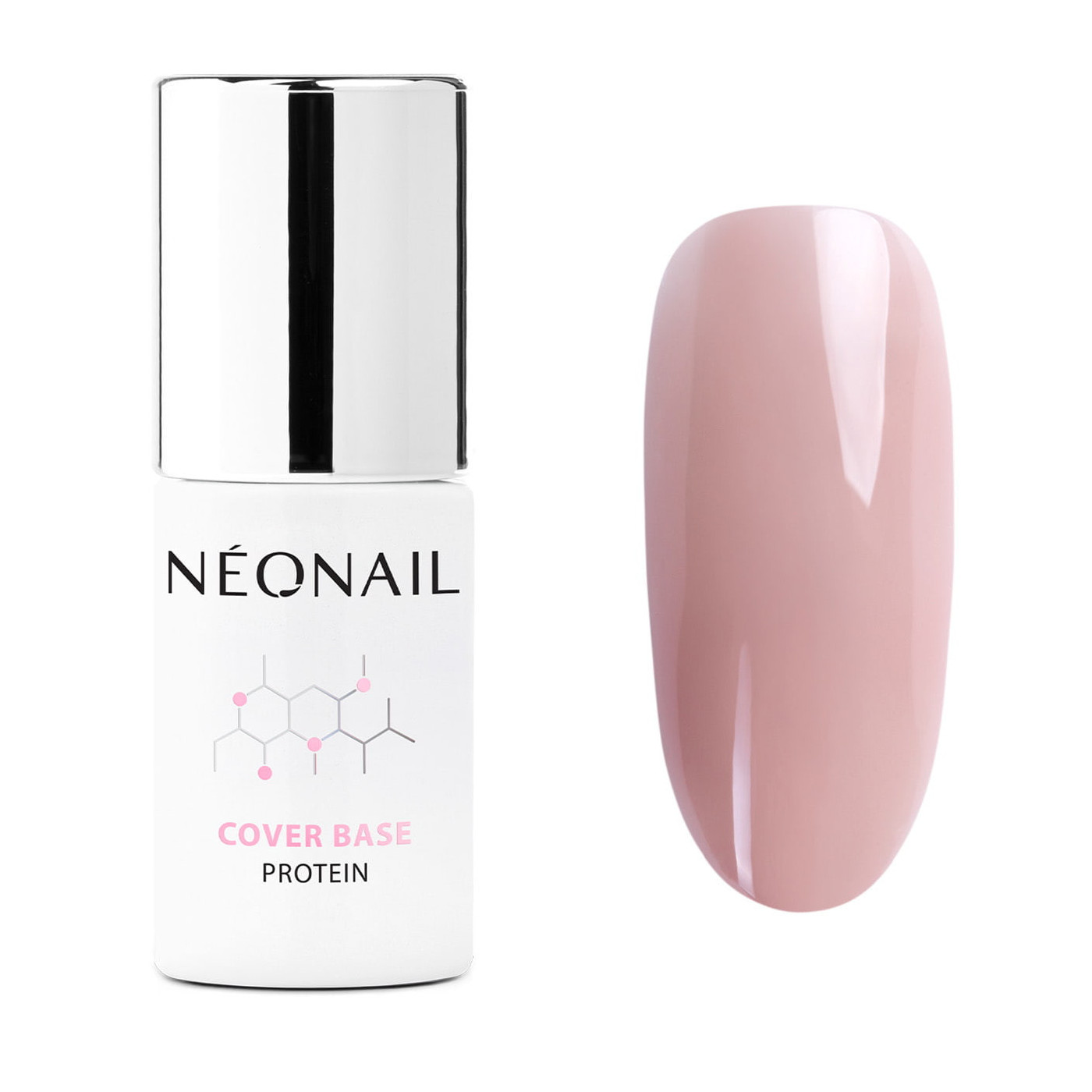 Gellak 7,2 ml - Cover Base Protein Natural Nude