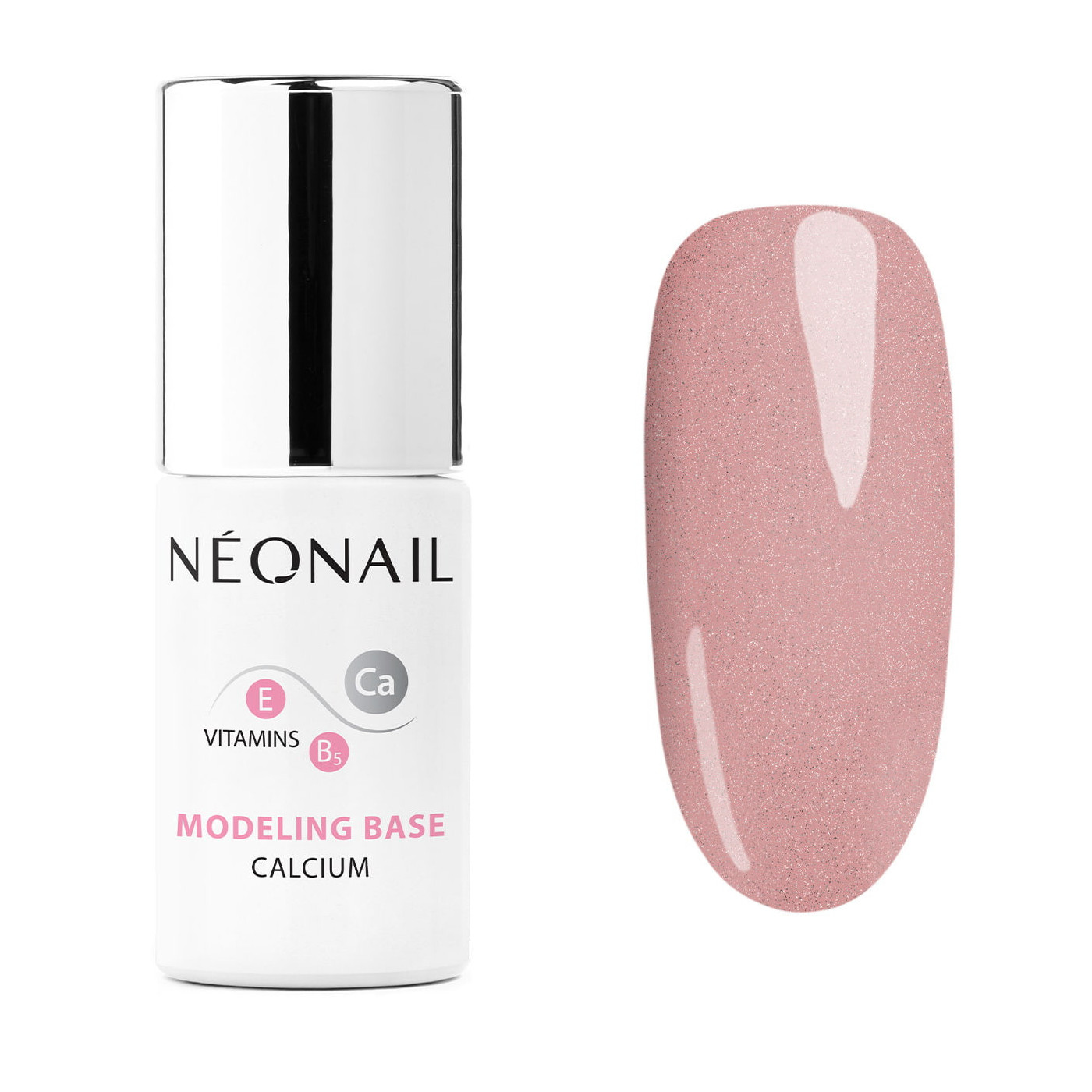 Gellak 7,2 ml - Modeling Base Calcium Bubbly Pink