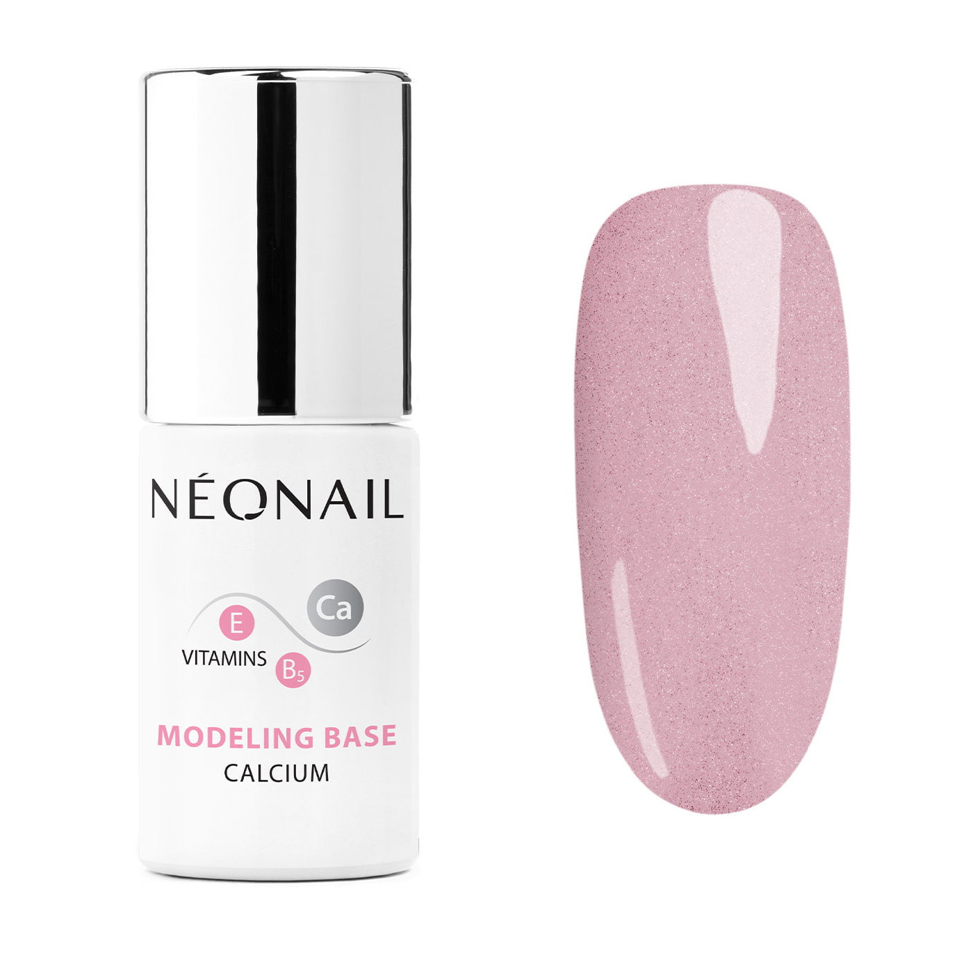 Gellak 7,2 ml - Modeling Base Calcium Luminous Pink