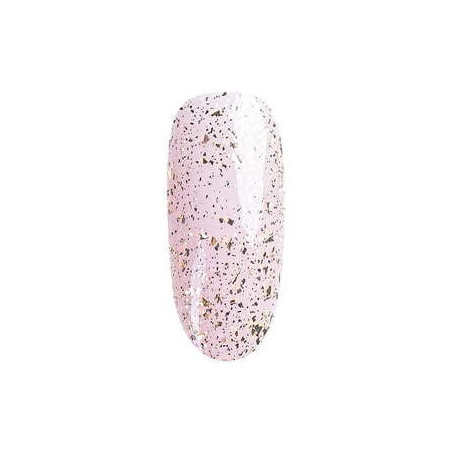 Gellak 7,2 ml - Top Glow Gold Flakes
