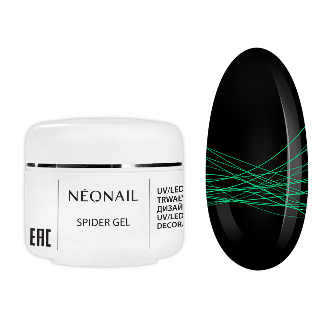 Spider Gel 5 g - Neon Green