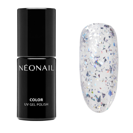 Gellak 7,2 ml - Silver Confetti