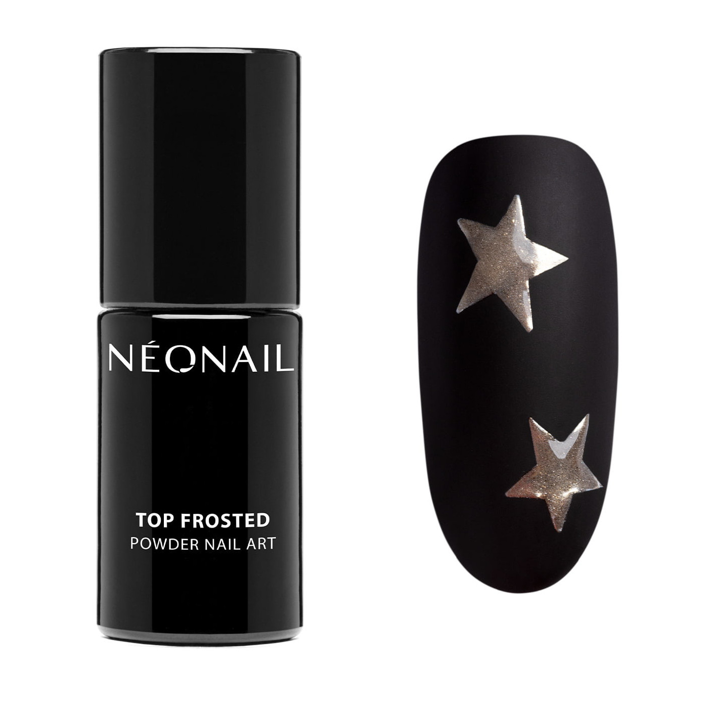Gellak 7,2 ml - Top Frosted Powder Nail Art