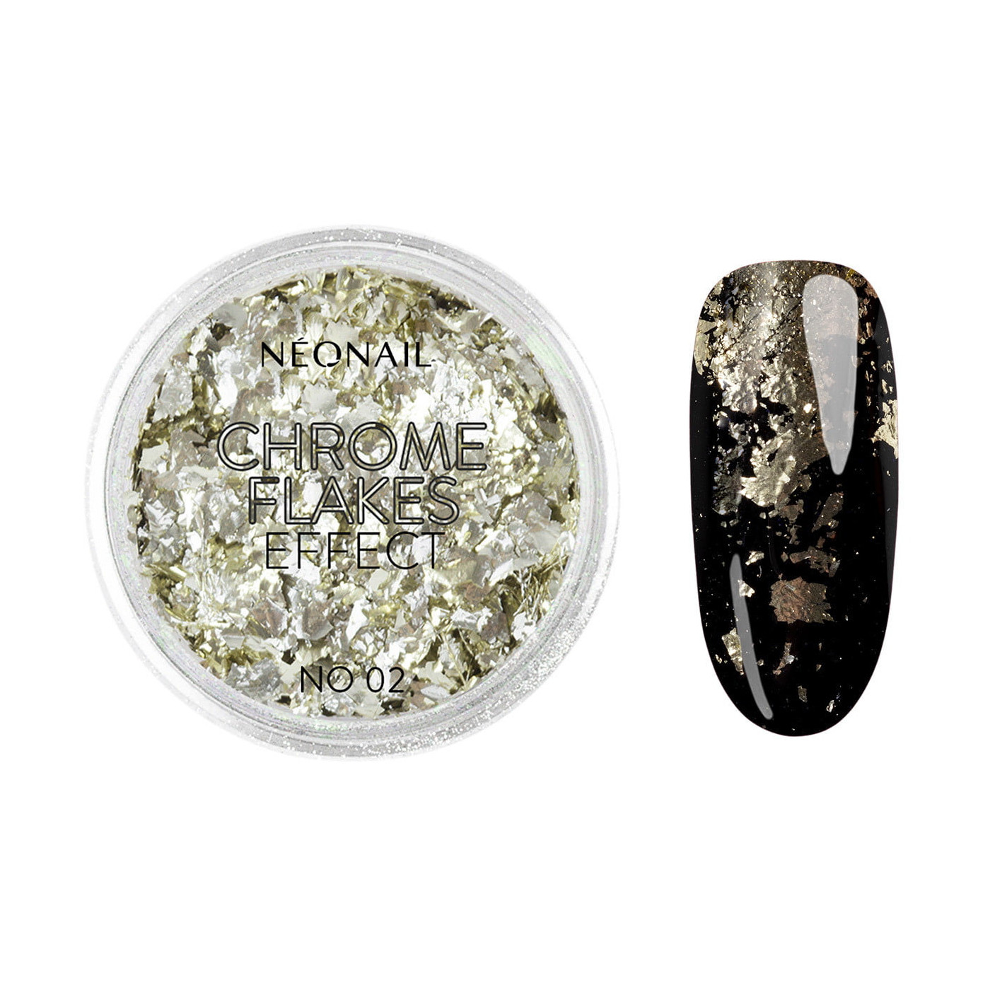 Chrome Flakes Effect 02 - Pigmentpoeder