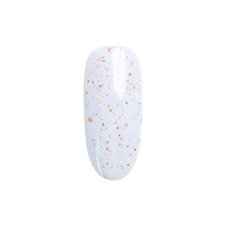 Gellak 7,2 ml - Glitter Effect Base White Sparkle
