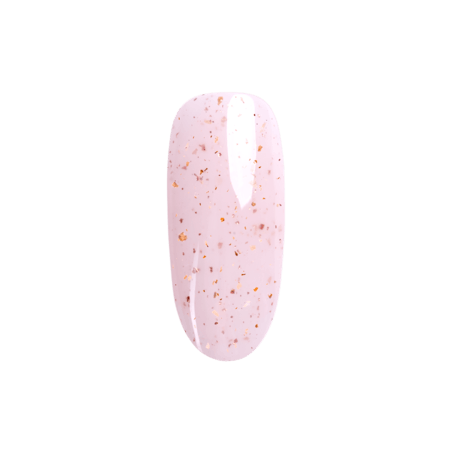 Gellak 7,2 ml - Glitter Effect Base Pink Sparkle