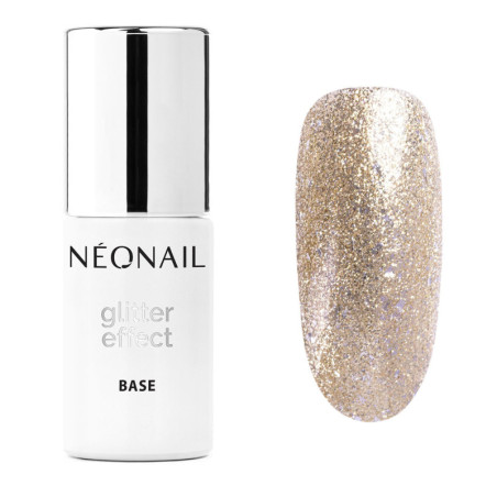 Gellak 7,2 ml - Glitter Effect Base Gold Twinkle
