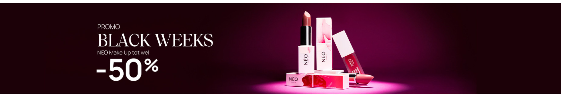 Tot wel -50% Neo Make Up